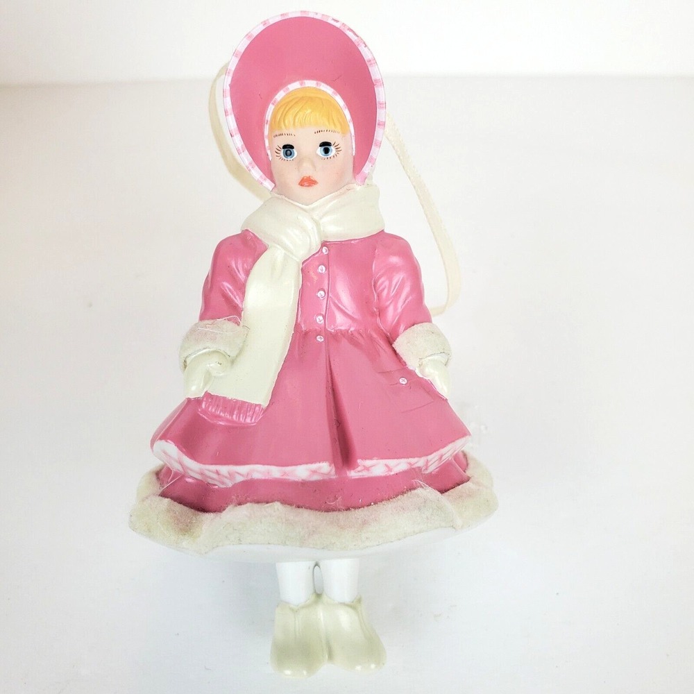 2004 Hallmark 3.5" Madame Alexander Amy March Little Women Ornament Figurine